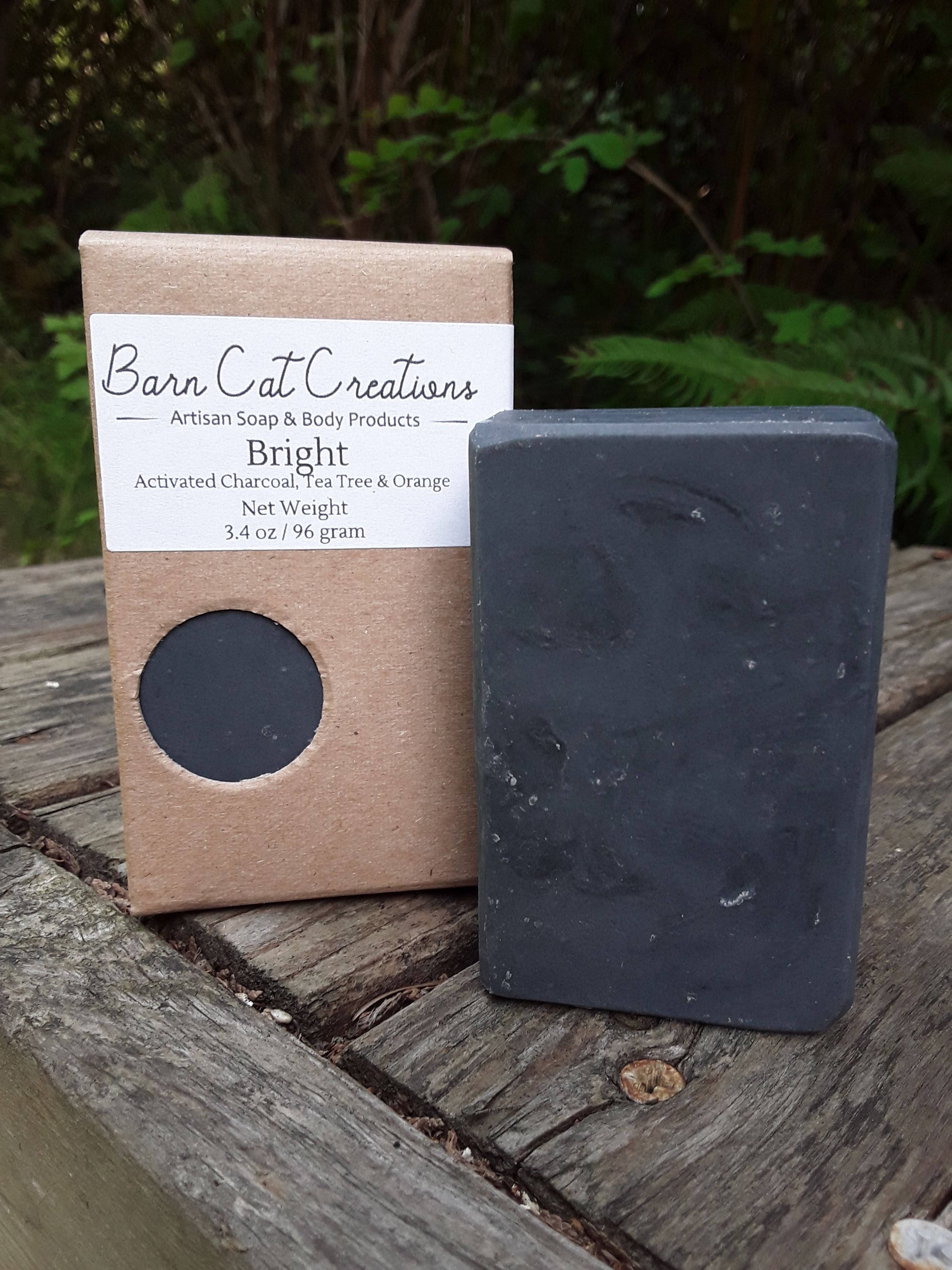 Bright Charcoal Natural Soap