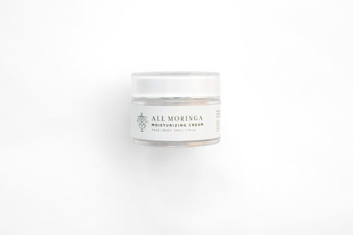All Natural Moringa Face Cream – Lightweight Moisturizer for Sensitive